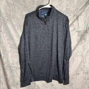 Tailorbyrd Pullover men’s large Blue quarter zip Pullover lightweight layering‎
